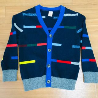 ベビーギャップ(babyGAP)の【値下げ】ベビーギャップ　ニットカーディガン　100センチ(カーディガン)