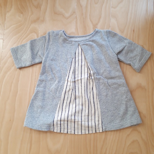 SHIPS KIDS(シップスキッズ)のSHIPS ♡80㎝♡裏起毛ワンピース【美品】 キッズ/ベビー/マタニティのベビー服(~85cm)(ワンピース)の商品写真