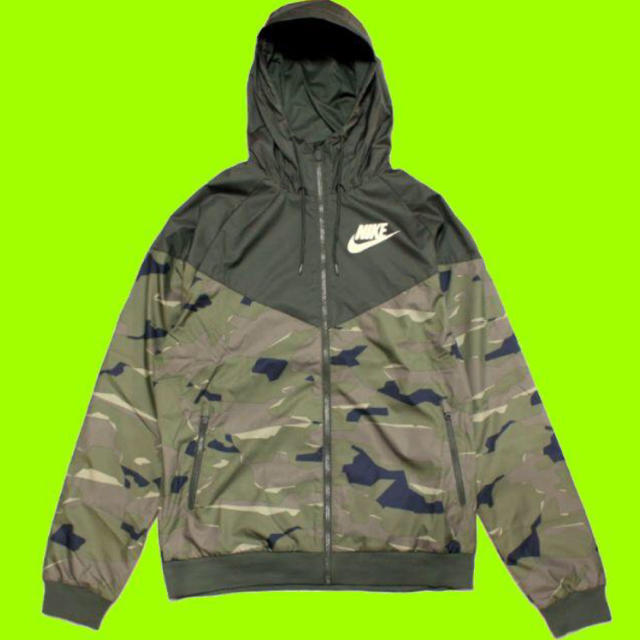 海外企画 新品】 NIKE ナイキ ウィンドランナー ジャケット 迷彩 XL
