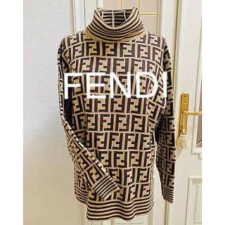 フェンディ(FENDI)のFENDI❤︎セーター／ズッカ柄   コットン100%(ニット/セーター)