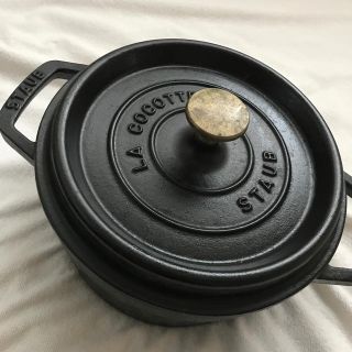 ストウブ(STAUB)の【中古】ストウブ 鍋 Staub ピコ ココットラウンド 20cm(鍋/フライパン)