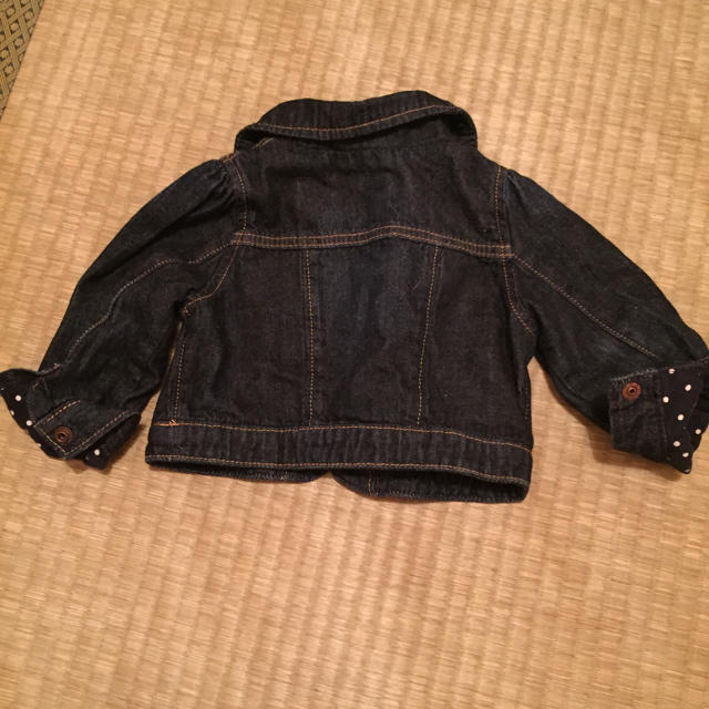 babyGAP(ベビーギャップ)のじゅんじゅん様専用♡デニムジャケットと肌ナチュールクレンジング キッズ/ベビー/マタニティのキッズ服女の子用(90cm~)(ジャケット/上着)の商品写真