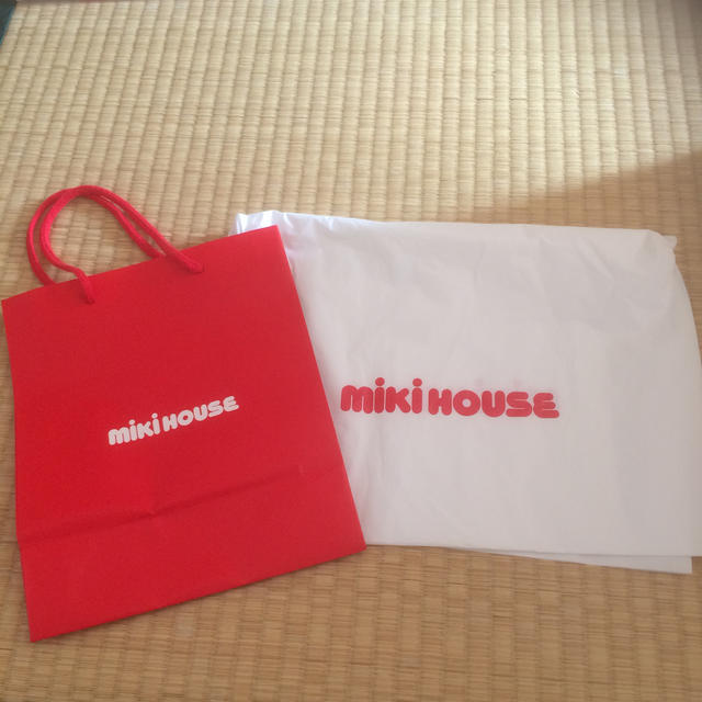 mikihouse(ミキハウス)のミキハウス 紙袋 レディースのバッグ(ショップ袋)の商品写真