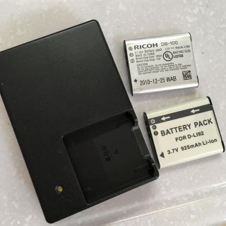 リコー(RICOH)のリコー/CX5/充電器/バッテリーパック/電池(コンパクトデジタルカメラ)