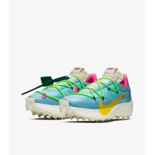 ナイキ(NIKE)の24.5㎝ NIKE×off-white ヴェイパーストリート オフホワイト(スニーカー)