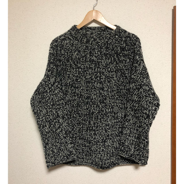 UNUSED(アンユーズド)のbukht MOCK NECK KNIT サイズ2 ブラック メンズのトップス(ニット/セーター)の商品写真