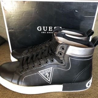 ゲス(GUESS)のGUESS(ゲス) ALMOND ブラック 27.5cm(スニーカー)