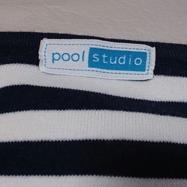 pool studio(プールスタジオ)の送料込み★ ボーダーTシャツ レディースのトップス(Tシャツ(半袖/袖なし))の商品写真