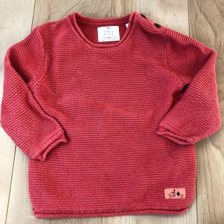 ザラキッズ(ZARA KIDS)のzarababy コットンニット　86cm(ニット/セーター)