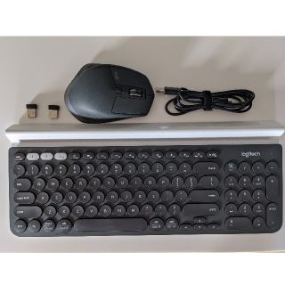 ロジクール K780キーボード + MX Master 2S マウス 使用少ない(PC周辺機器)