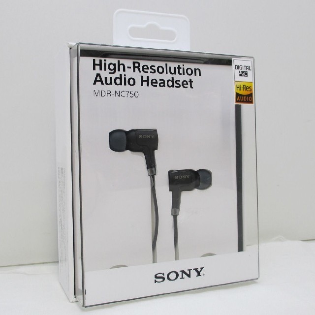 SONY ハイレゾイヤホン MDR-NC750 新品未使用