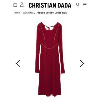 クリスチャンダダ(CHRISTIAN DADA)の値下　即決のみ　CHRISTIAN DADA  レディース　ワンピース　36(ロングワンピース/マキシワンピース)