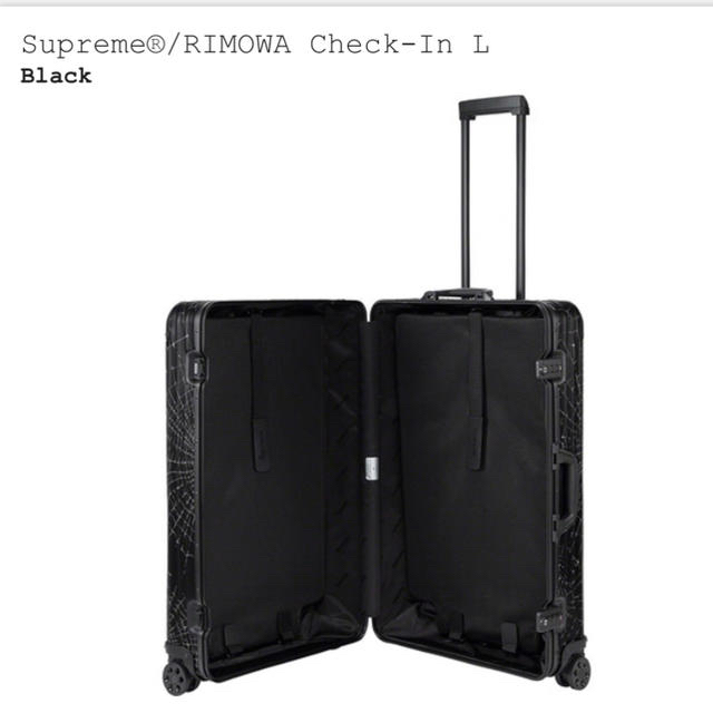 Supreme/RIMOWA Check-In リモワ 86L キャリーケース