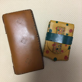 フォルクバイオジャガデザイン(VOLK by ojaga design)の【値下げ】オジャガデザイン　財布とカードケースのセット(長財布)