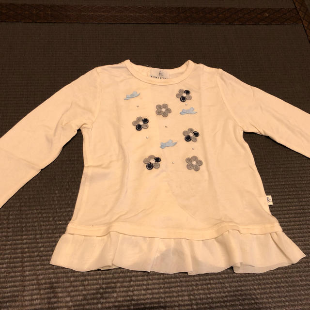 kumikyoku（組曲）(クミキョク)の女の子 長袖<kumikyoku> キッズ/ベビー/マタニティのキッズ服女の子用(90cm~)(Tシャツ/カットソー)の商品写真