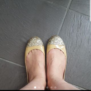 ジミーチュウ(JIMMY CHOO)のジミーチュウフラットパンプス(バレエシューズ)