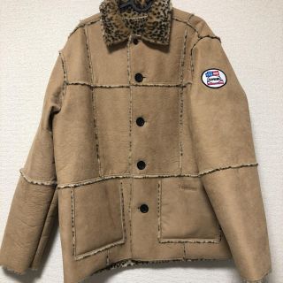 シュプリーム(Supreme)のSupreme Reversible Suede Leopard Coat M(ブルゾン)