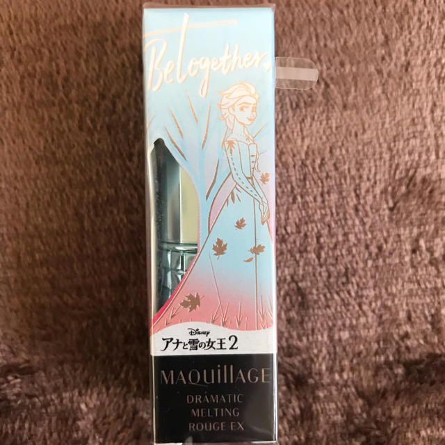 MAQuillAGE(マキアージュ)の完売！エルサ仕様！マキアージュ ドラマティックルージュＥＸ アナ雪 コラボ コスメ/美容のベースメイク/化粧品(口紅)の商品写真