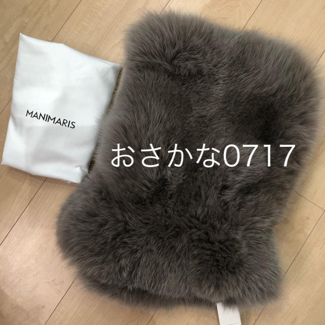 国内外の人気が集結 Manimaris ハンドルファー フォックス ショート instamls.com