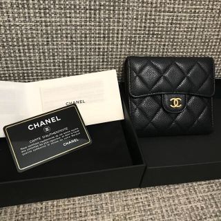 シャネル(CHANEL)の⭐️専用です⭐️ギャランティ付属 正規店購入 シャネル キャビアスキン(財布)