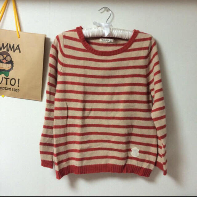 SM2(サマンサモスモス)の美品♡ボーダーニット レディースのトップス(ニット/セーター)の商品写真