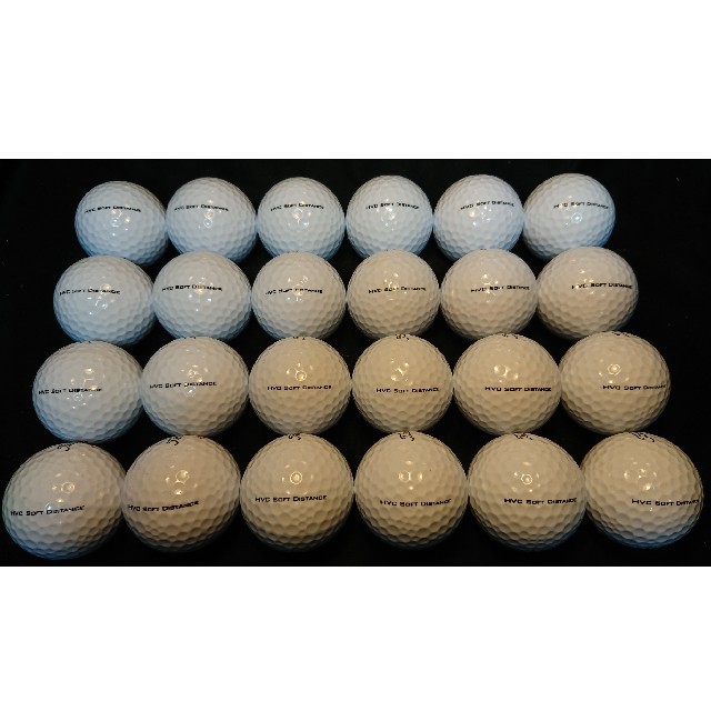 Titleist(タイトリスト)の【美品】HVC ソフトディスタンス 24球 タイトリスト ロストボール ゴルフボ スポーツ/アウトドアのゴルフ(その他)の商品写真