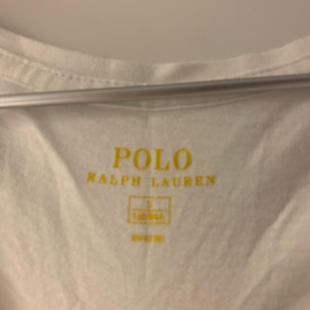 POLO RALPH LAUREN(ポロラルフローレン)のラルフローレン　白Tシャツ レディースのトップス(Tシャツ(半袖/袖なし))の商品写真