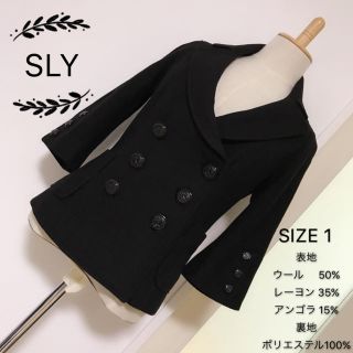 スライ(SLY)のSLY ウール素材 ジャケット(テーラードジャケット)