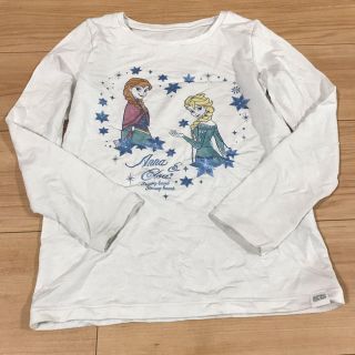 ユニクロ(UNIQLO)のアナ雪　エクストラヒートテック　130(Tシャツ/カットソー)