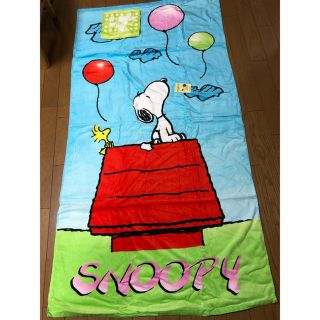 スヌーピー(SNOOPY)のスヌーピー　大判バスタオル　ミニハンドタオル(タオル/バス用品)