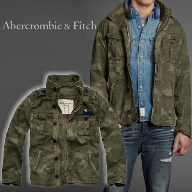 Abercrombie&Fitch(アバクロンビーアンドフィッチ)のZEROさん専用 メンズのジャケット/アウター(ミリタリージャケット)の商品写真