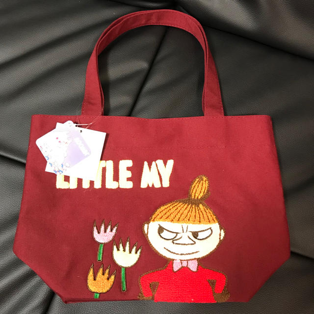 Little Me(リトルミー)のリトルミィ さがら刺繍 ミニトートバック レディースのバッグ(トートバッグ)の商品写真