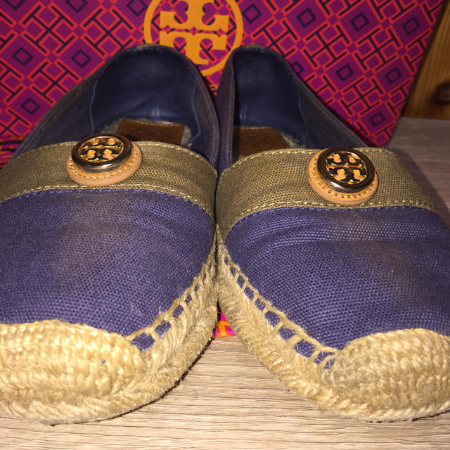 Tory Burch(トリーバーチ)のトリーバーチ   エスパドリーユ レディースの靴/シューズ(スリッポン/モカシン)の商品写真