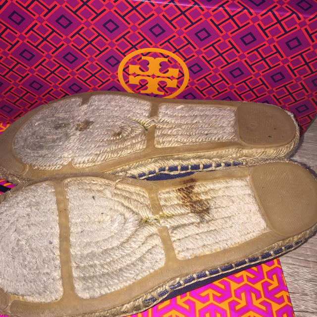 Tory Burch(トリーバーチ)のトリーバーチ   エスパドリーユ レディースの靴/シューズ(スリッポン/モカシン)の商品写真