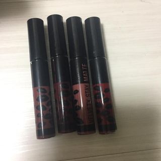 リンメル(RIMMEL)のリンメル ベルベティ ステイマット セット(リップグロス)