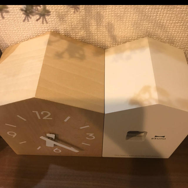BRUNO 鳩時計 クックーツインハウスクロック インテリア/住まい/日用品のインテリア小物(置時計)の商品写真