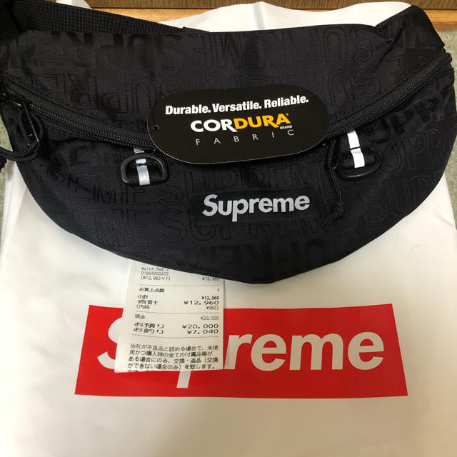 19ss supreme waist bag