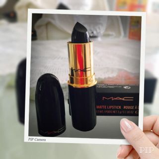 マック(MAC)のMAC lipstick Black(口紅)