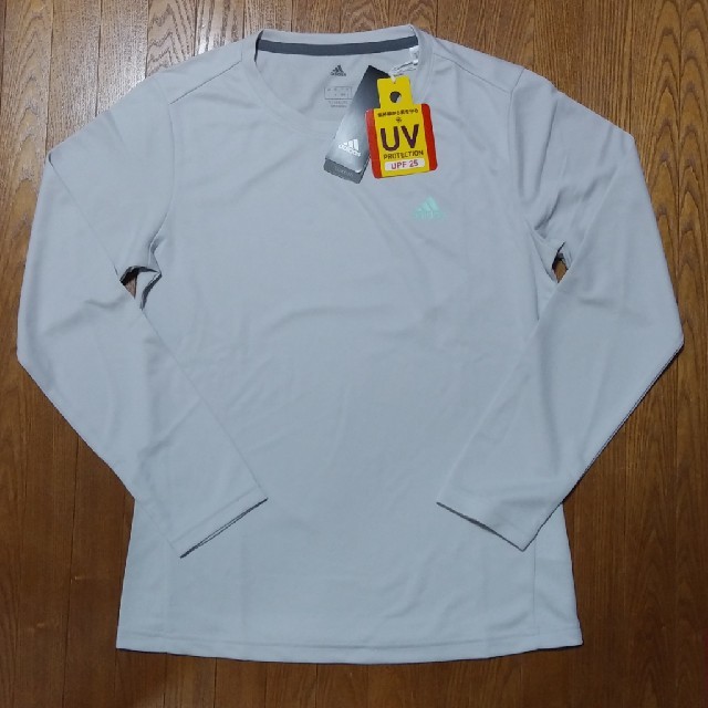 adidas(アディダス)のアディダス長袖TシャツUVドライタイプ レディースのトップス(Tシャツ(長袖/七分))の商品写真