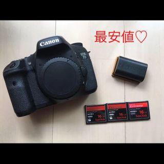 キヤノン(Canon)のCanon EOS7D 値下げ(デジタル一眼)