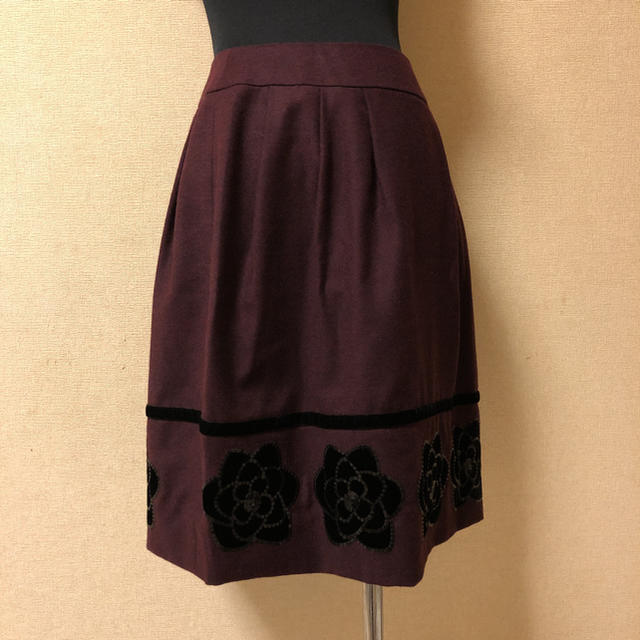 M'S GRACY(エムズグレイシー)の美品　エムズグレイシー　スカート  36 レディースのスカート(ひざ丈スカート)の商品写真