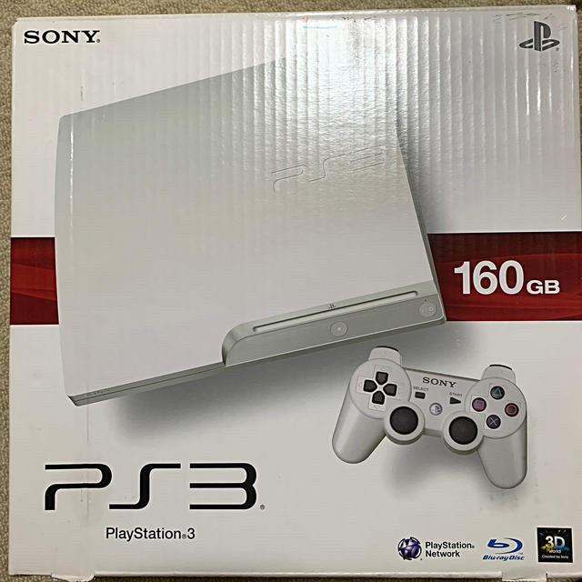 PS3本体/クラシックホワイト/160GB