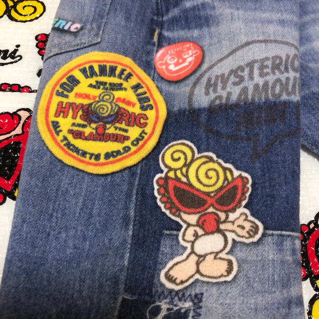 HYSTERIC MINI(ヒステリックミニ)のまるYankee ライクア⋆*✩⑅◡̈⃝* キッズ/ベビー/マタニティのキッズ服男の子用(90cm~)(パンツ/スパッツ)の商品写真