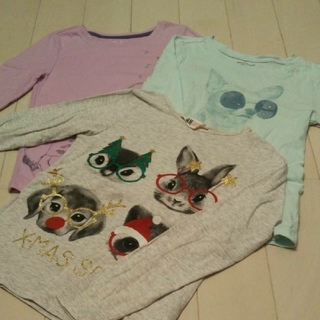 ギャップキッズ(GAP Kids)の専用です カットソー クリスマス単品(Tシャツ/カットソー)