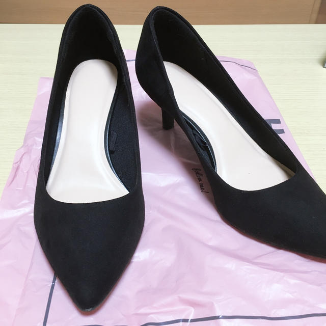 GU(ジーユー)の黒パンプス👠 レディースの靴/シューズ(ハイヒール/パンプス)の商品写真