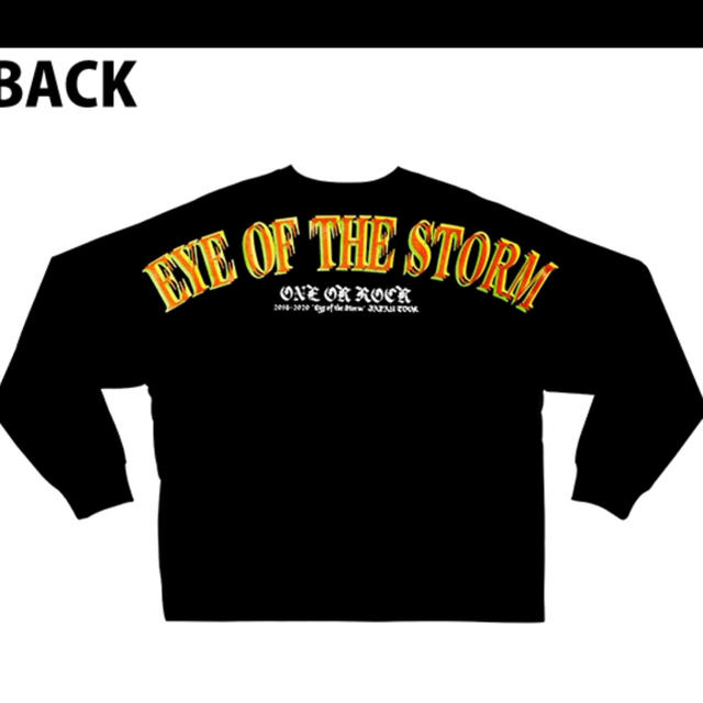 ONE OK ROCK(ワンオクロック)のEYE OF THE STORM オーバーサイズロングスリーブTシャツ メンズのトップス(Tシャツ/カットソー(七分/長袖))の商品写真