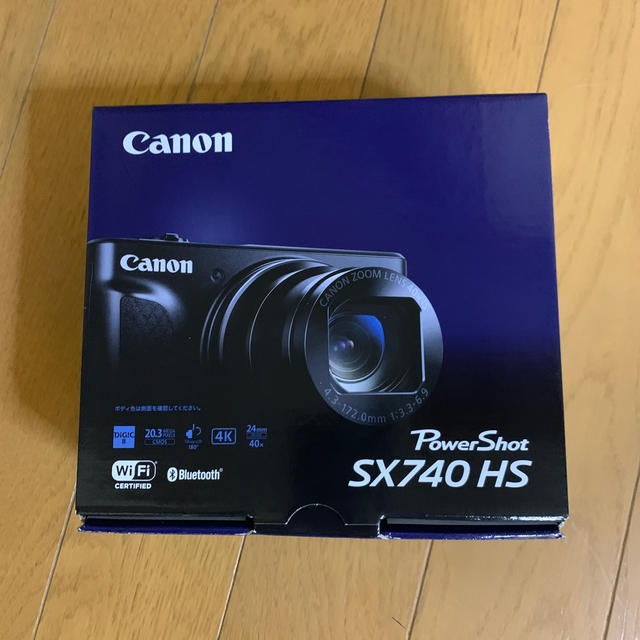 Canon - つむつむ様専用 新品未使用 Canon PowerShot SX740HSの通販 by ムニャ吉's shop｜キヤノンならラクマ