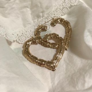 ロキエ(Lochie)の[年末セール価格] antique gold heart pierce(ピアス)