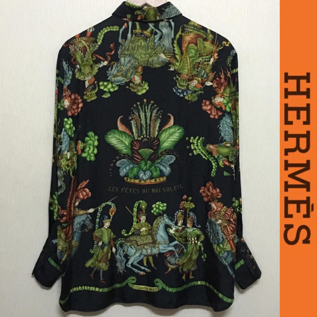 hermes エルメス　シャツ　シルク　最終値下げ