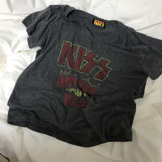 ライトオン(Right-on)のkiss ロックバンドTシャツ(Tシャツ/カットソー(半袖/袖なし))